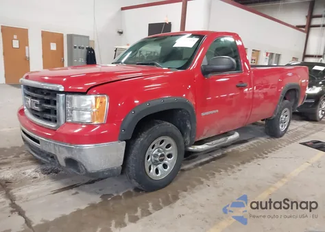 2010 GMC Sierra 1500 Work Truck z USA, uszkodzony, nr VIN 1GTPCTEA3AZ188938
